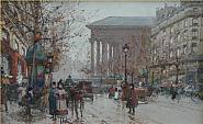Eugène Galien-Laloue - La Madeleine, Paris (Paintings)