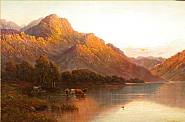 Alfred de Breanski Sr - Loch Lomond (Paintings) h: 20 x w: 30 in / h: 50.8 x w: 76.2 cm