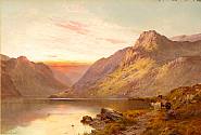 Alfred de Breanski Sr - Highland Waters (Paintings) h: 24 x w: 36 in / h: 61 x w: 91.4 cm