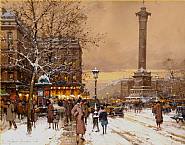 Eugène Galien-Laloue - Colonne de Juillet (Paintings)
