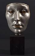 Gaston Lachaise - Mask of Marie Pierce (Sculptures) h: 10.8 x w: 5 in / h: 27.4 x w: 12.7 cm