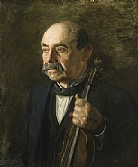 Thomas Eakins - Major Manuel Waldteufel (Paintings) h: 24 x w: 20 in / h: 61 x w: 50.8 cm