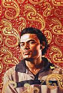 Kehinde Wiley - Golden Paisley (Paintings)