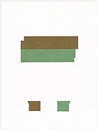 Julia Fish - East Stair + West Stair- first steps with profiles (Works on Paper (Drawings, Watercolors etc.))