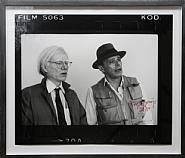 Joseph Beuys - Beuys und Warhol (New York 1979, 3 Motive) (Photographs) h: 60 x w: 50 cm / h: 23.6 x w: 19.7 in