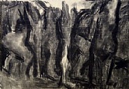 David Bomberg - Drawing for Antigone (Works on Paper (Drawings, Watercolors etc.)) h: 19 x w: 24 in / h: 48.3 x w: 61 cm