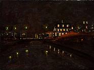 Blue Night Canal