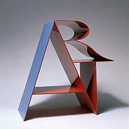 Robert Indiana - ART Red Blue (Sculptures) h: 102 x w: 97 x d: 50 in / h: 259.1 x w: 246.4 x d: 127 cm