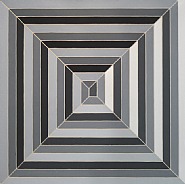 Frank Stella - Cinema de Pepsi Sketch I (Paintings) h: 69 x w: 69 in / h: 175.3 x w: 175.3 cm