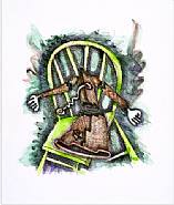 Elizabeth Murray - Flying Off (Prints and Multiples) h: 21.5 x w: 18 in / h: 54.6 x w: 45.7 cm