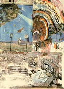 Robert Rauschenberg - L.A. Uncovered #11 The Marriage Bed (Prints and Multiples) h: 30.5 x w: 22 in / h: 77.5 x w: 55.9 cm