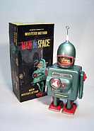 Mystery Action Man in Space With Mystery Action