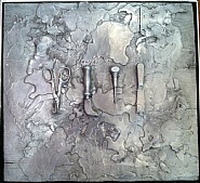 Jim Dine - Tampa Tool Relief 1-5 (Sculptures) h: 27 x w: 29 x d: 2 in / h: 68.6 x w: 73.7 x d: 5.1 cm