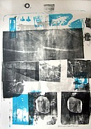 Robert Rauschenberg - Guardian (Prints and Multiples) h: 42.5 x w: 30 in / h: 108 x w: 76.2 cm