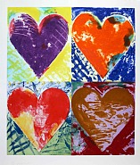 Jim Dine - Gay Laughter at the Wake (Prints and Multiples) h: 49 x w: 41.5 in / h: 124.5 x w: 105.4 cm
