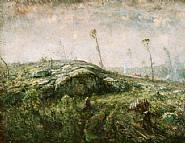 Henry Ward Ranger - Clearing The Land (Paintings) h: 28.5 x w: 35.5 in / h: 72.4 x w: 90.2 cm