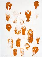 Joseph Beuys - Spur II (Prints and Multiples) h: 76 x w: 56 cm / h: 29.9 x w: 22 in