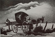 Thomas Hart Benton - Gateside Conversation (Prints and Multiples) h: 10 x w: 13.5 in / h: 25.4 x w: 34.3 cm