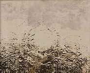 Untitled (Moonscape with 2 Arrows)