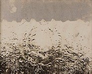 Untitled (Moonscape with 3 Arrows)