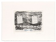 William Kentridge - Dogana (from The Baedekers) (Prints and Multiples)