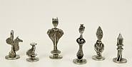 Dorothy Dehner - Chess Set (Sculptures)
