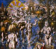 Jack Levine - The Finding of Moses (Paintings) h: 63 x w: 72 in / h: 160 x w: 182.9 cm