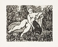 William Kentridge - Chaise Lounge (Prints and Multiples) h: 35 x w: 40 cm / h: 13.8 x w: 15.7 in