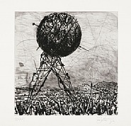 William Kentridge - (Olifantsriviere) from the West Coast Series (Prints and Multiples) h: 46 x w: 46 cm / h: 18.1 x w: 18.1 in