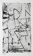 Richard Diebenkorn - Untitled (R) (Prints and Multiples) h: 17.8 x w: 15 in / h: 45.2 x w: 38.1 cm