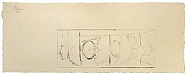 Robert Motherwell - Elegy Sketch (CR 217) (Prints and Multiples) h: 9.2 x w: 23.8 in / h: 23.4 x w: 60.5 cm