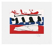 Robert Motherwell - FRENCH REVOLUTION BICENTENNIAL SUITE III (CR384) (Prints and Multiples) h: 17 x w: 20.5 in / h: 43.2 x w: 52.1 cm
