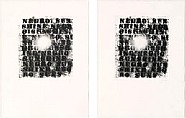 Glenn Ligon - UNTITLED (Prints and Multiples) h: 18.5 x w: 15.5 in / h: 47 x w: 39.4 cm