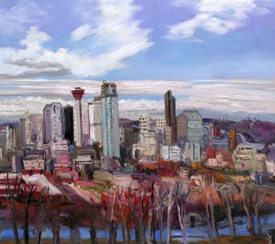  John Hartman, The Elbow River, Calgary