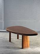 Mahogany Free Form Table
