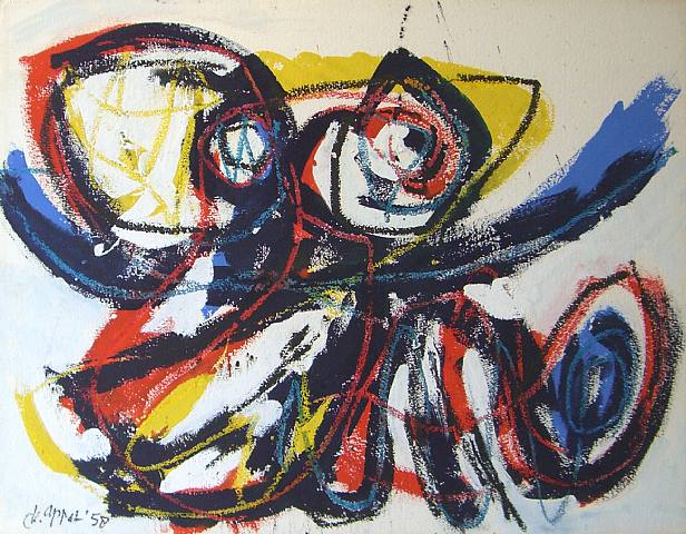  Karel Appel, Bird and Animal