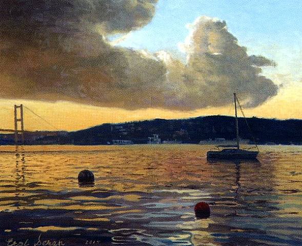  Erol Deran, Morning at Bosphorus