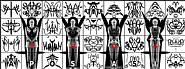 Gilbert and George - Apostasia (Mixed Media) h: 111 x w: 297.6 in / h: 281.9 x w: 755.9 cm