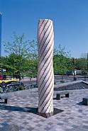 Shirazeh Houshiary - 'Breath II Installation at the Ritz-Carlton Hotel, Battery Park, NY (Sculptures) h: 255.9 x w: 47.2 x d: 39.4 in / h: 650 x w: 119.9 x d: 100.1 cm