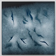 Shirazeh Houshiary - Chasm (Paintings) h: 74.8 x w: 74.8 in / h: 190 x w: 190 cm
