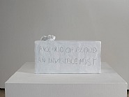 Tracey Emin - A cloud of blood invisible mist (Sculptures) h: 8.5 x w: 15 x d: 5.5 in / h: 21.6 x w: 38.1 x d: 14 cm