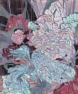 Emilio Perez - The Other Yesterday (Paintings) h: 48 x w: 40 in / h: 121.9 x w: 101.6 cm