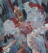 Emilio Perez - Return of the Guards (Paintings) h: 72 x w: 66 in / h: 182.9 x w: 167.6 cm