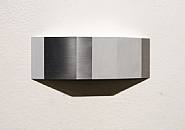 Stuart Arends - Wedge #3 (Paintings) h: 4 x w: 12 x d: 1.8 in / h: 10.2 x w: 30.5 x d: 4.6 cm