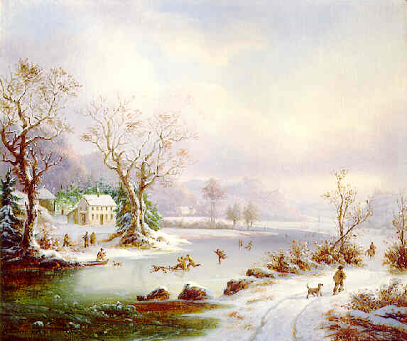  Gunther Hartwick, Winter Landscape