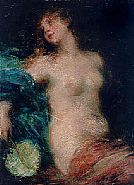 Henri Fantin-Latour - Etude de Femme (356) (Paintings) h: 8.5 x w: 6.3 in / h: 21.6 x w: 16 cm