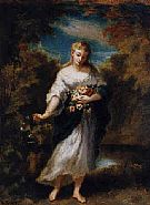 Narcisse Virgile Diaz de la Peña - Untitled (434) (Paintings) h: 12.9 x w: 9.6 in / h: 32.8 x w: 24.4 cm