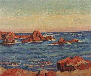 Armand Guillaumin - Agay Les Roches (16) (Paintings) h: 21.6 x w: 25.7 in / h: 54.9 x w: 65.3 cm