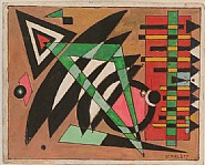 Rolph Scarlett - Untitled (Works on Paper (Drawings, Watercolors etc.)) h: 8.8 x w: 10.8 in / h: 22.4 x w: 27.4 cm