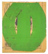 Ellsworth Kelly - Green Form (Paintings) h: 12.8 x w: 10.9 in / h: 32.5 x w: 27.7 cm